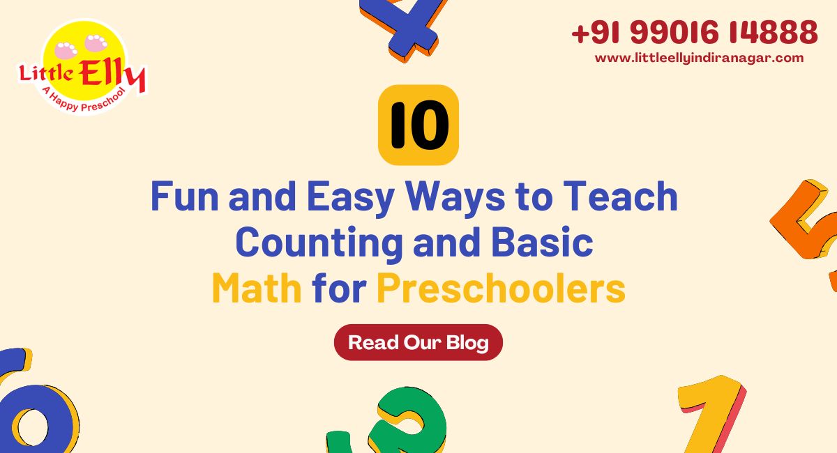 12 Fun and Easy Ways to Teach Counting and Basic Math for Preschoolers